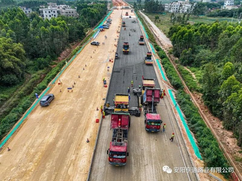 【省重 點項目】3D技術(shù)“打印”高速公路，南三島大橋項目進入路面工程施工階段